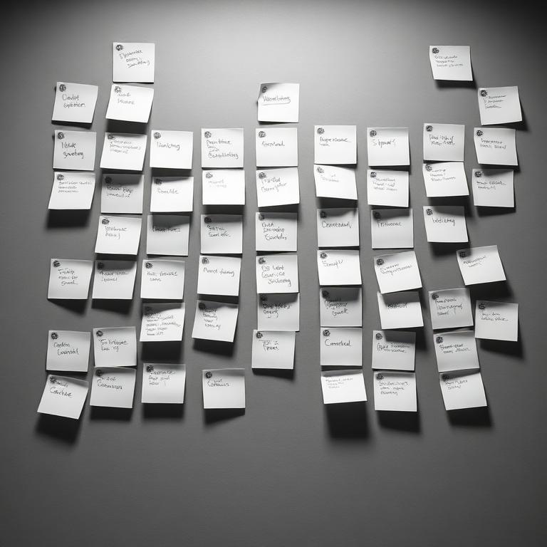 Sticky notes brainstorm