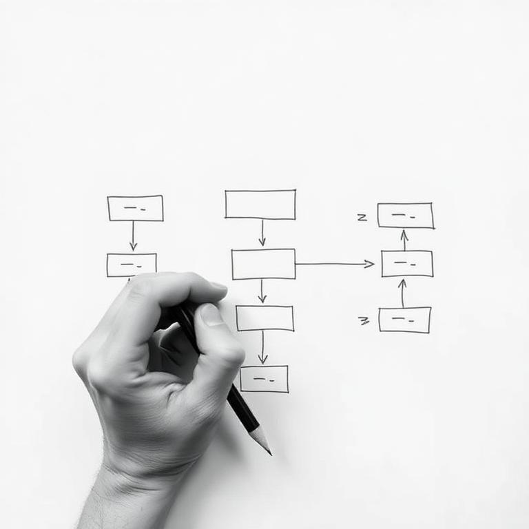 Flow diagram sketch